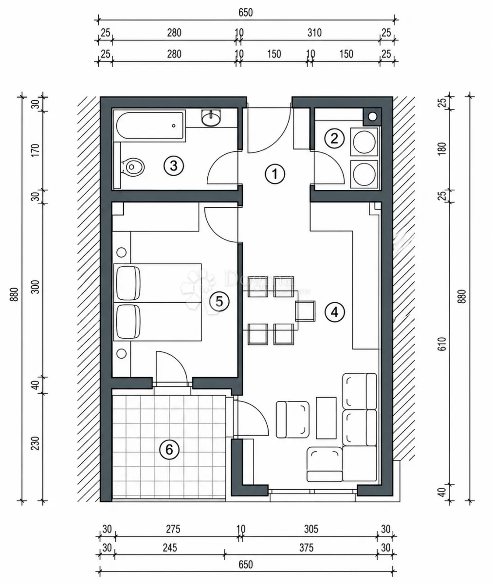 pretprodaja stanova – moderan stan na 2. katu novogradnje, varaždin | 39,50 m² + loggia - slika 8