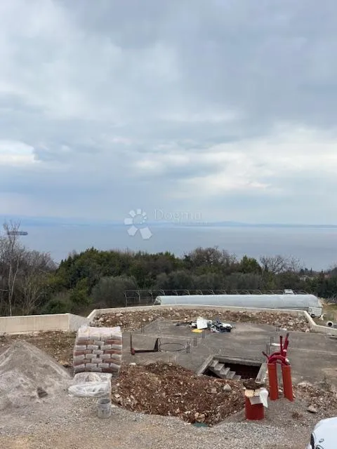 Građevinsko zemljište Ičići 905 m² – pogled na more - Ičići, Opatija