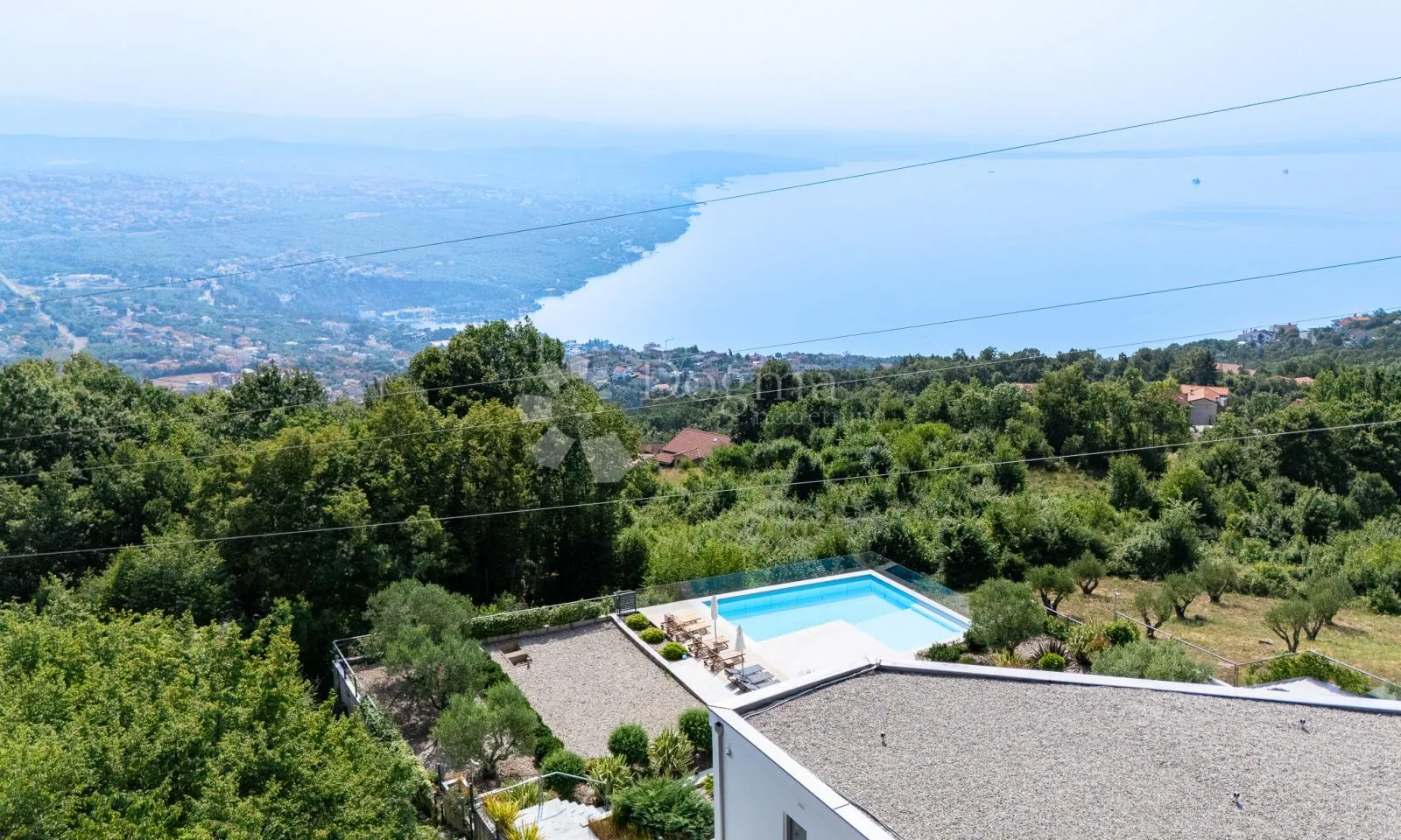 moderno opremljena ★★★★★ villa s bazenom i panoramskim pogledom na kvarner - slika 35