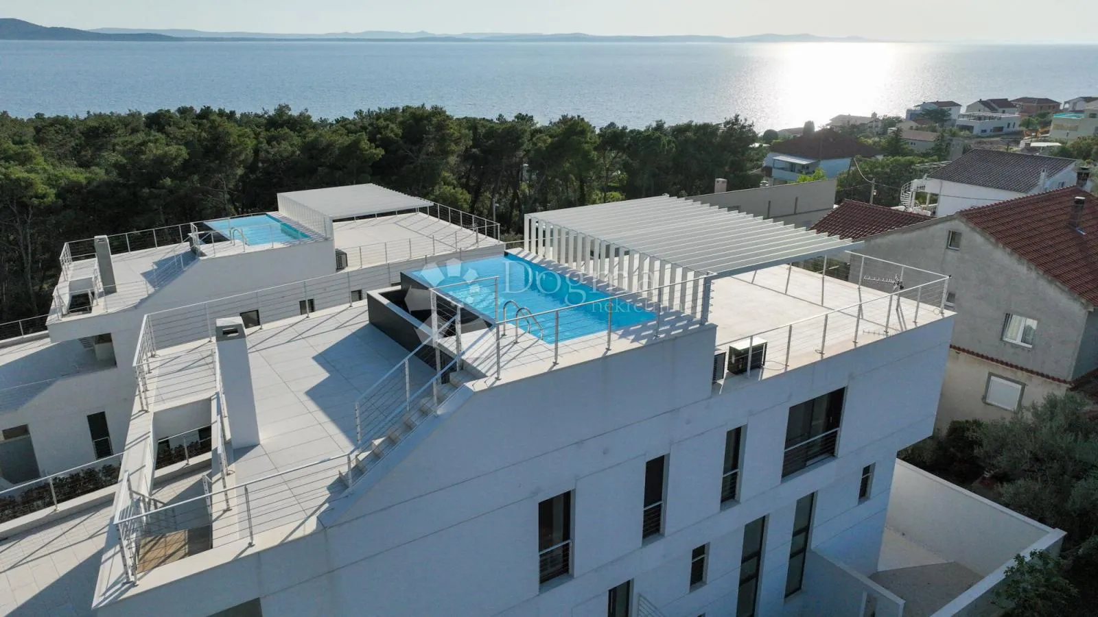 zadar luksuzni duplex s bazenom, 4ss, 100 m od mora! - slika 18