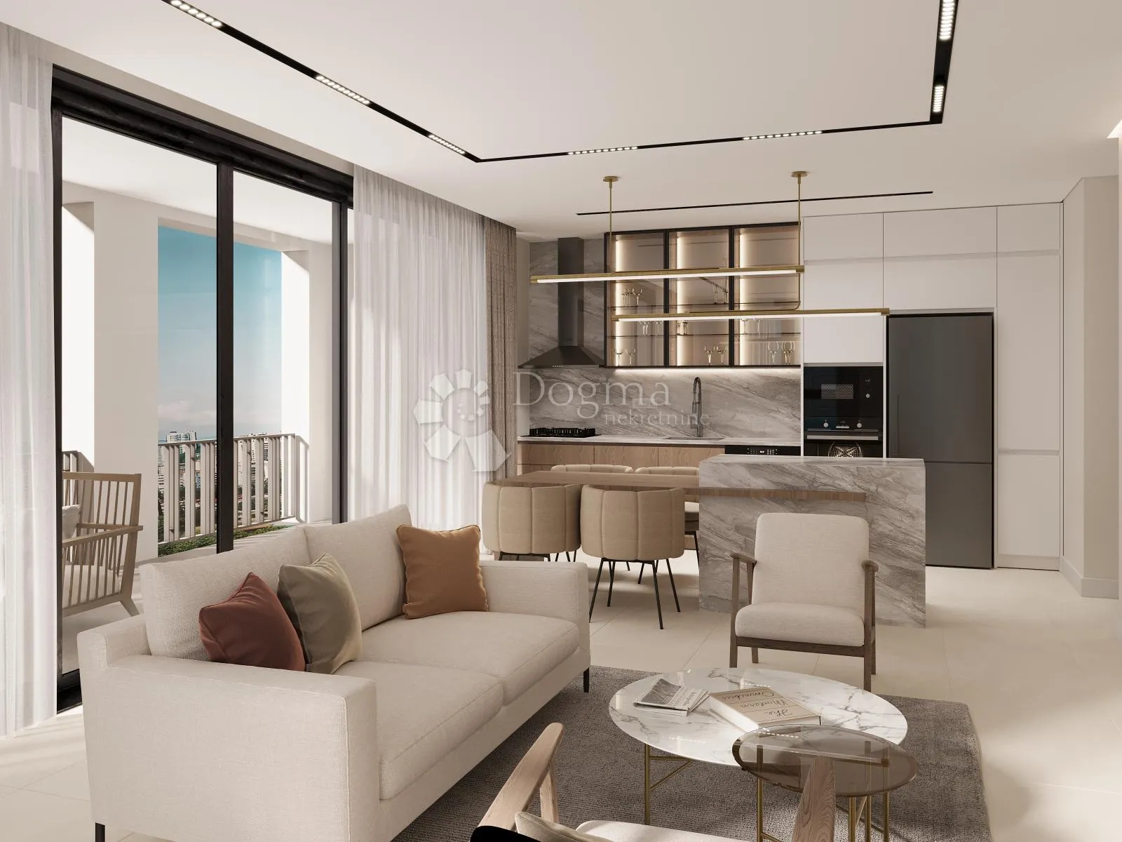 novogradnja, jednosoban stan, 53.22 m², 1. kat (10-e3) - slika 4