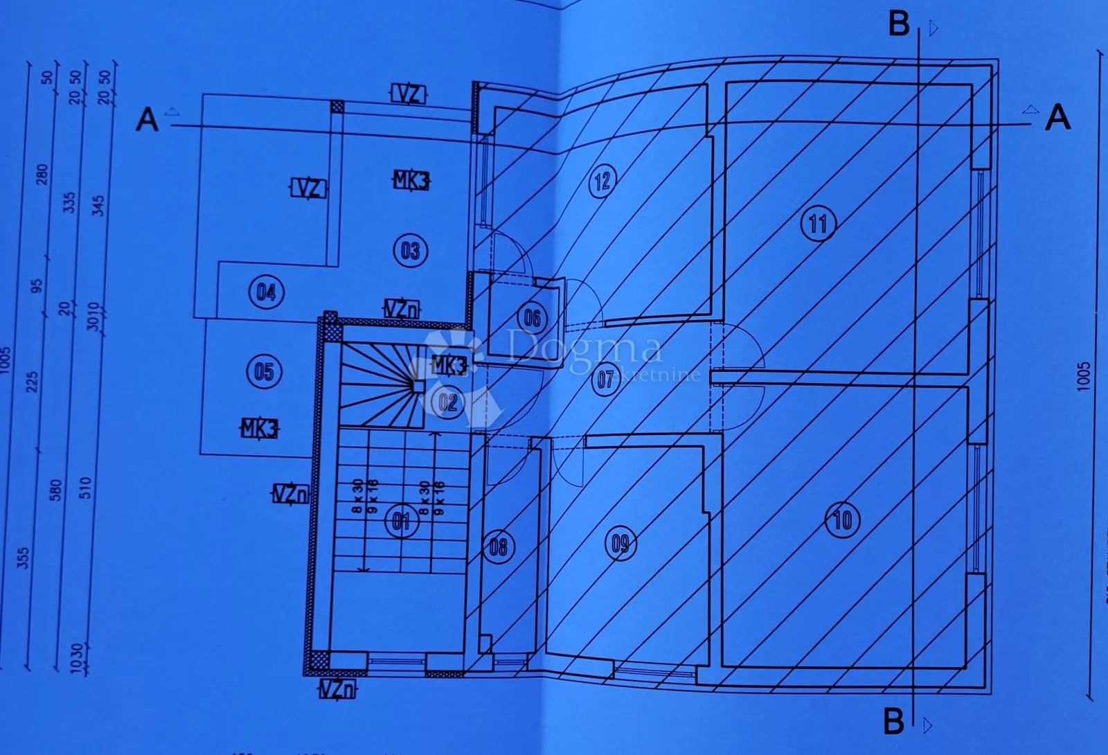 sisak - uredna dokumentacija, za adaptaciju, odlična lokacija - slika 22