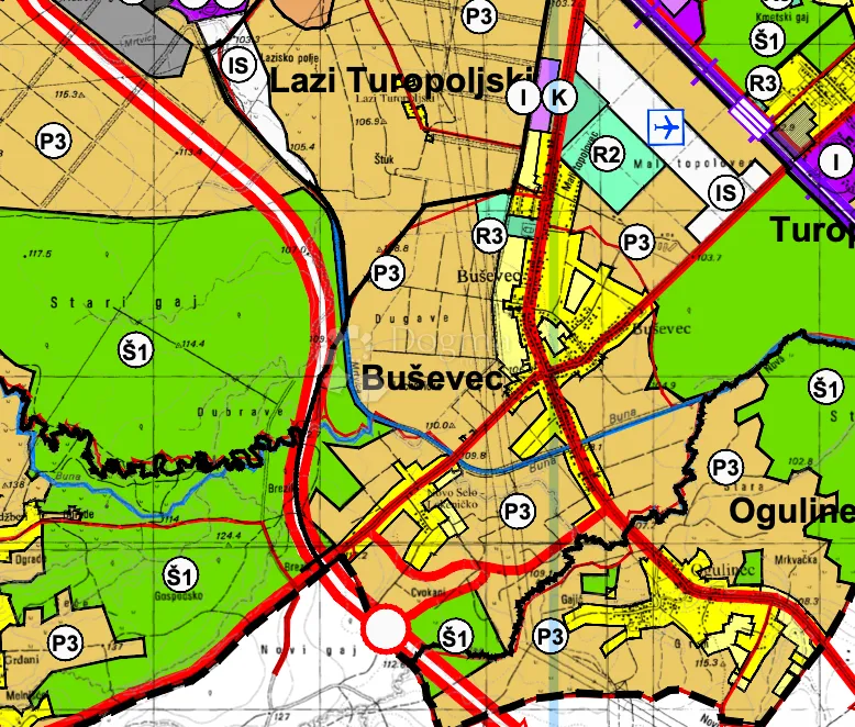 VELIKA GORICA, BUŠEVEC - GRAĐEVINSKO ZEMLJIŠTE 775 m² - Buševec, Velika Gorica