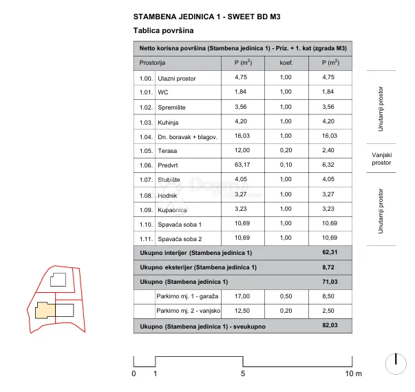 novogradnja solin – moderan stan 2s+db - slika 3