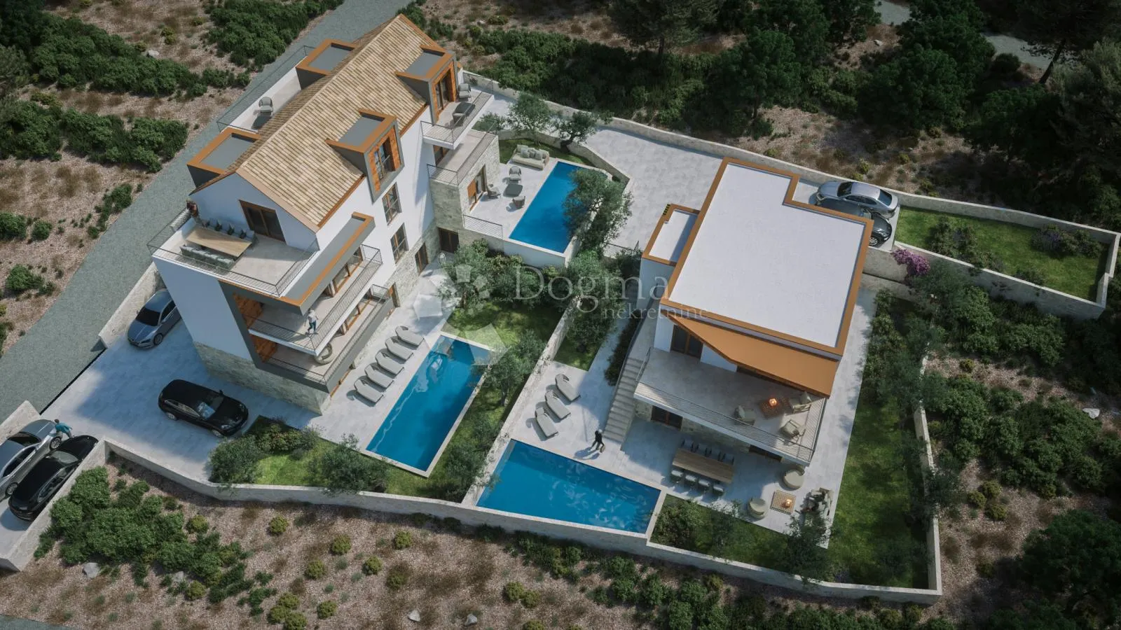 stivašnica - mediteranska villa s bazenom i pogledom na more - slika 8