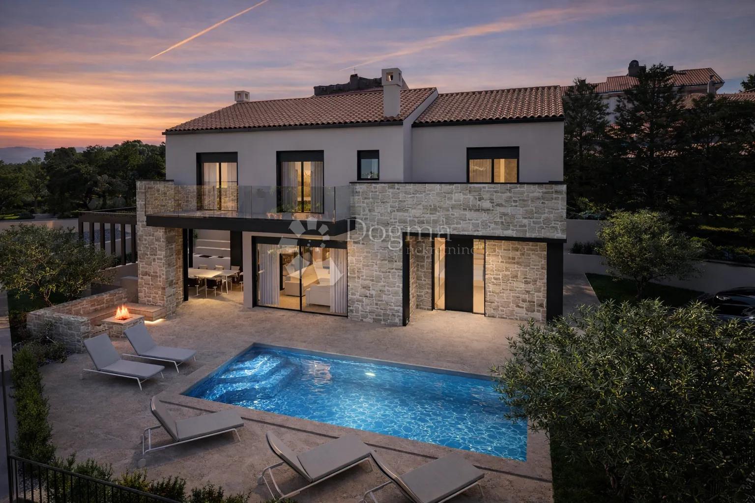 villa b 150m od mora šilo - slika 33