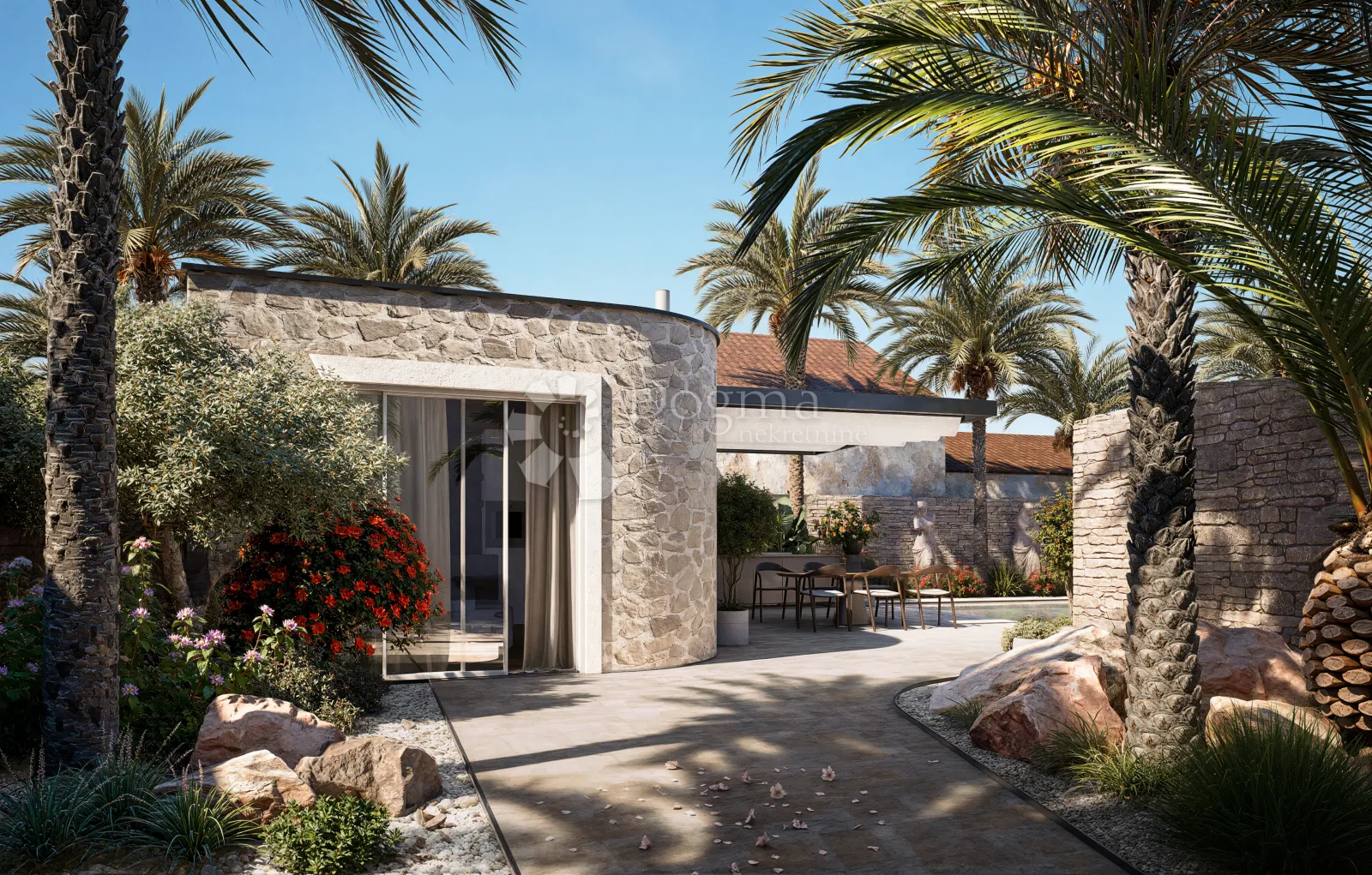 ekskluzivna mediteranska investicijska vila u zoni premium nekretnina – projekt luksuzne rezidencije s bazenom blizu mora - slika 3