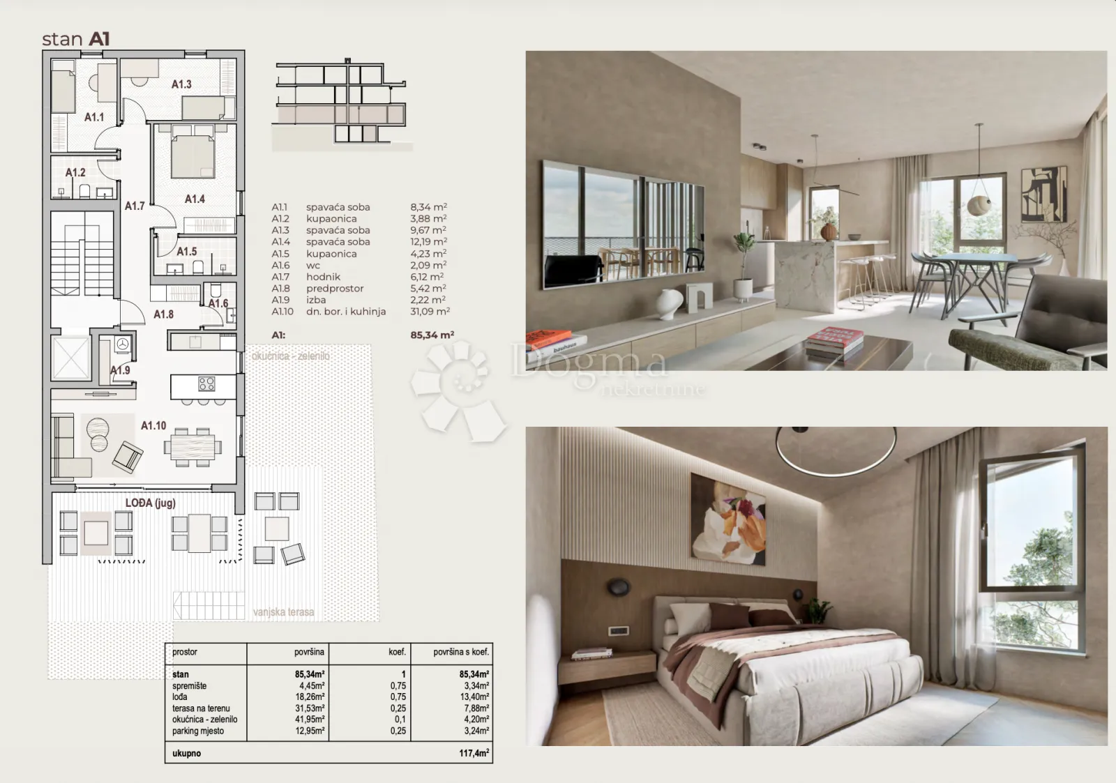 view residences d-2 30m od mora - slika 7