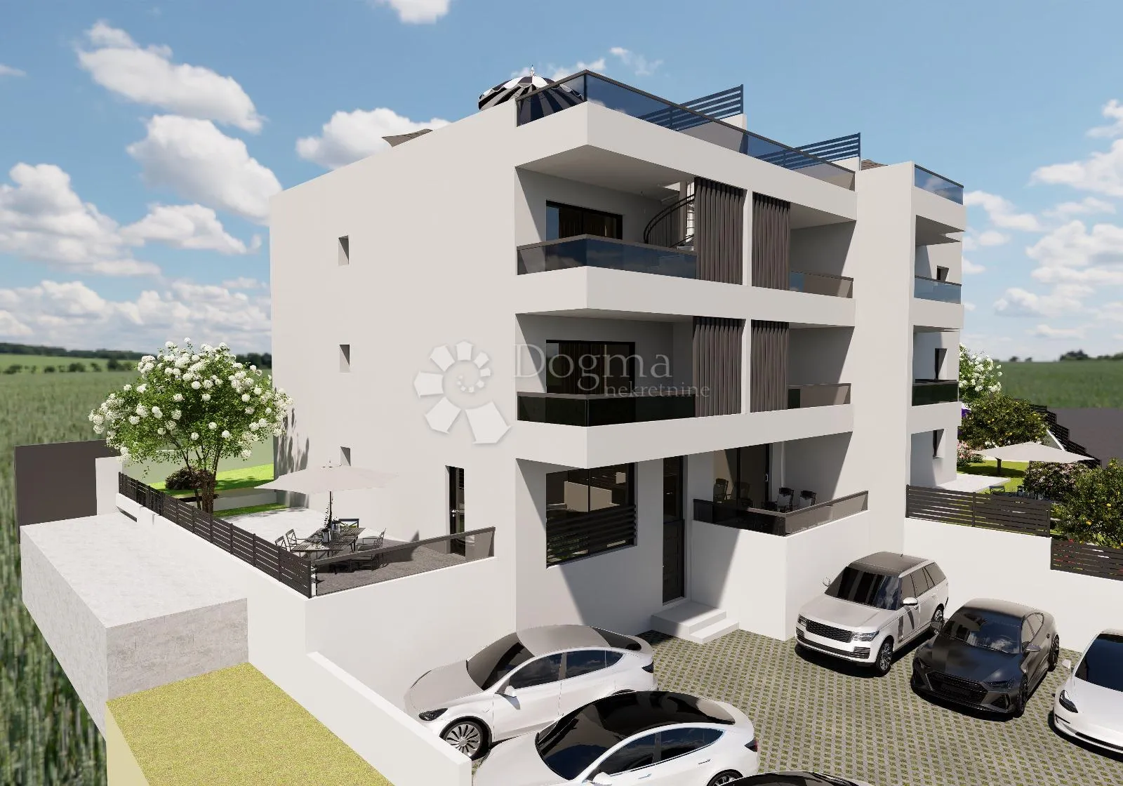 150 m od mora – stan s krovnom terasom - slika 8