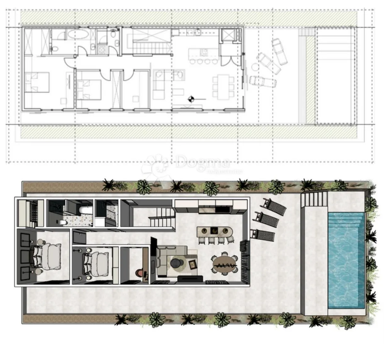 penthouse s bazenom u luksuznoj novogradnji - p4 - slika 7