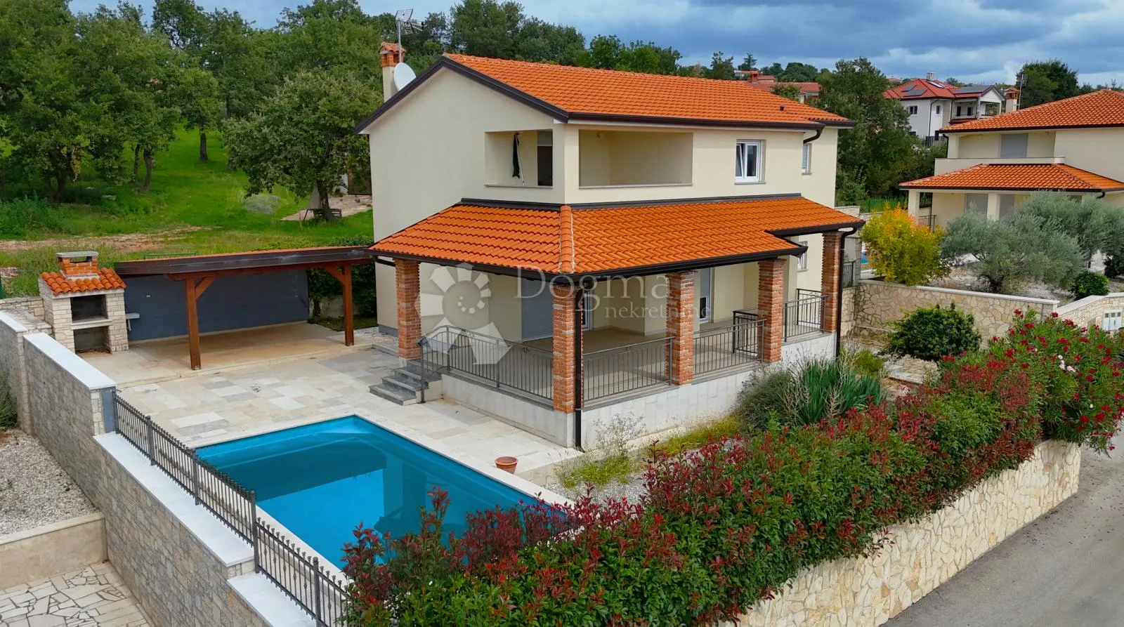 poreč, okolica, kamena kuća za odmor 3s+db - slika 1