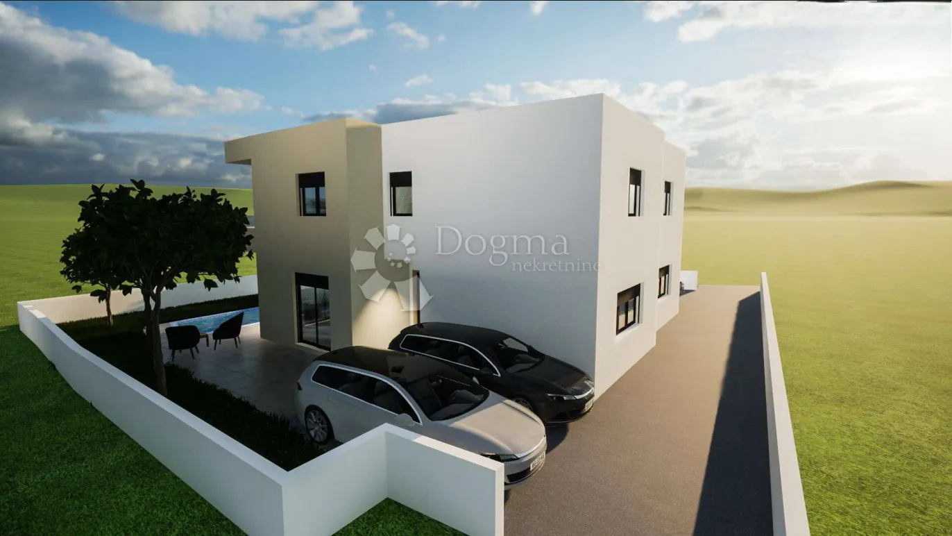 vodice, moderna dvojna kuća u novogradnji, s2 - slika 5