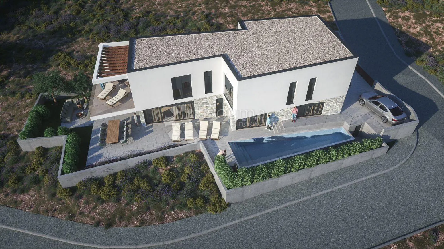 primošten- predivna novoizgrađena villa - slika 8