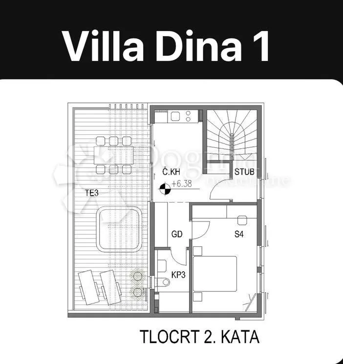 villa novogradnja u blizini mora , duplex - slika 11