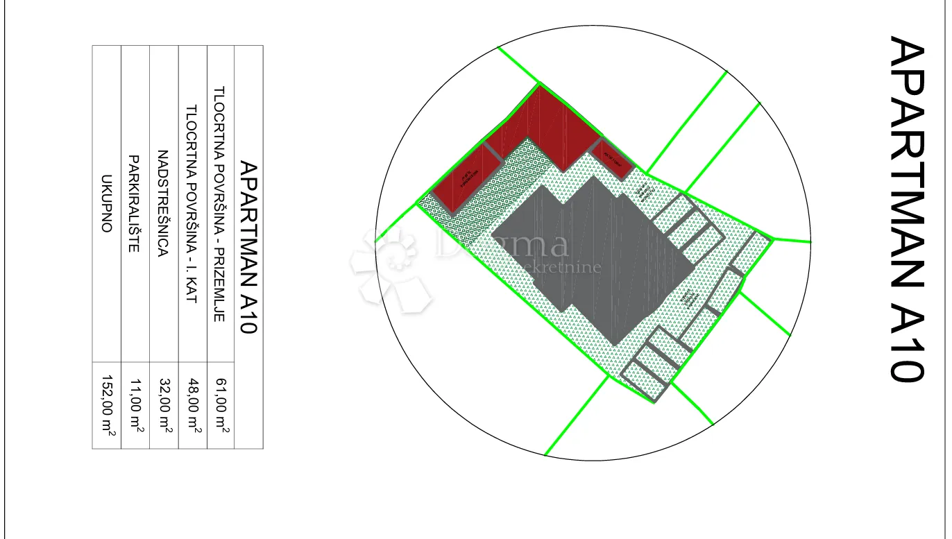 pag - apartman a10 91,20 m2 - 60 m od plaže - slika 10