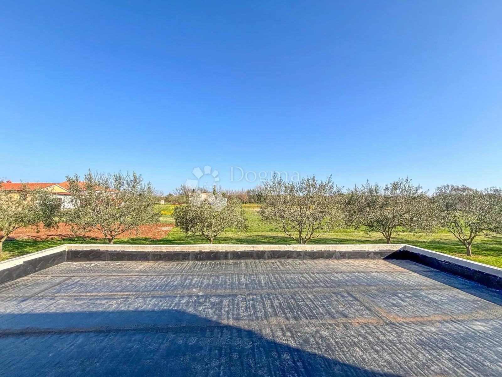 kanfanar, luksuzna villa u roh-bau fazi s pogledom na more - slika 22