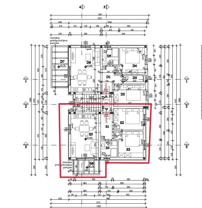 stan (e) 54 m2, 2. kat, garaža - novogradnja, pula - slika 2