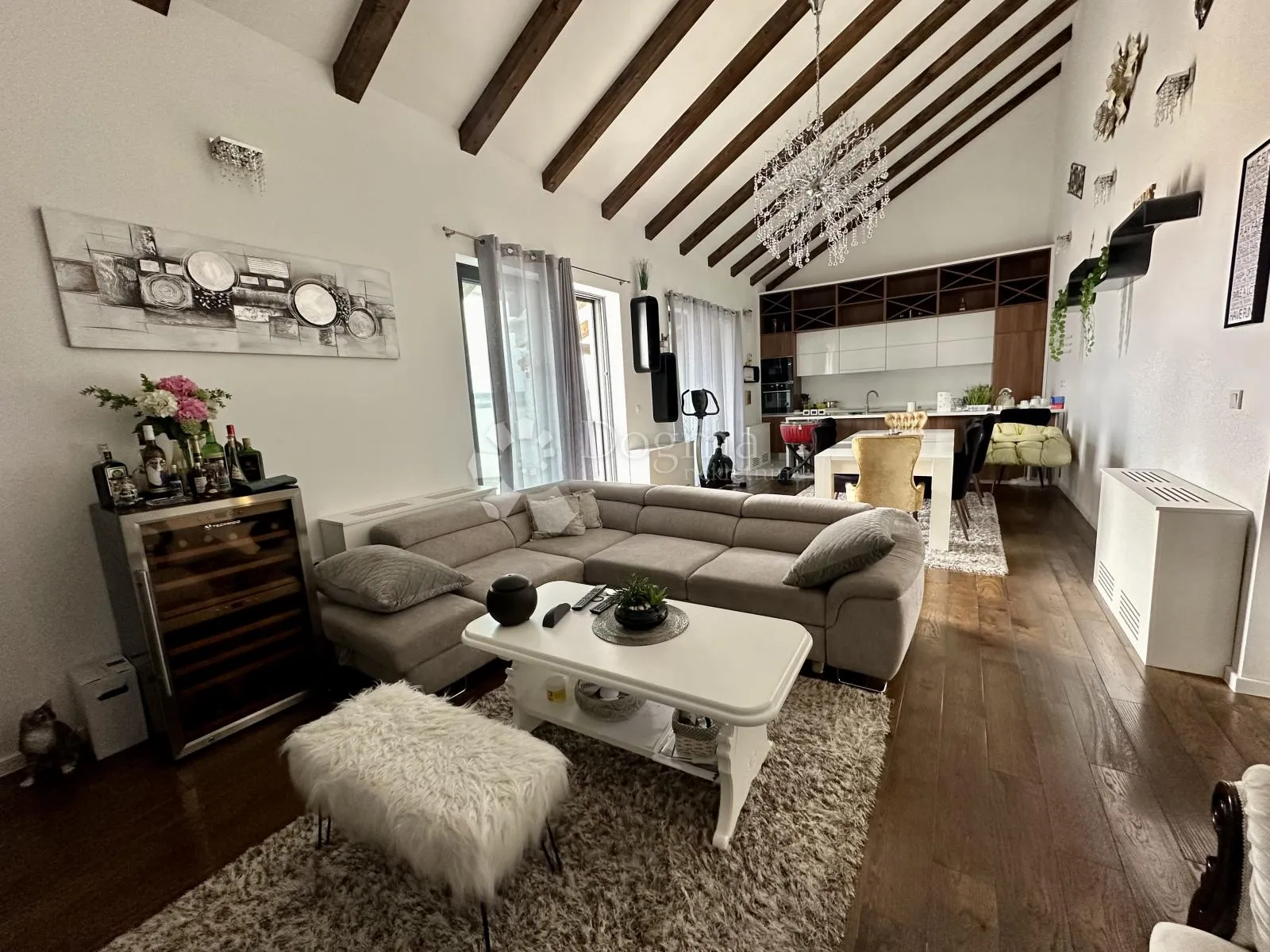 penthouse 140m2 kompletno namješten prilika!! 300m od mora - slika 5
