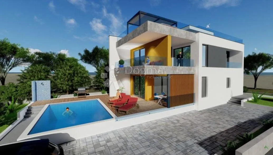 vila na 250m od mora, rtina - slika 8