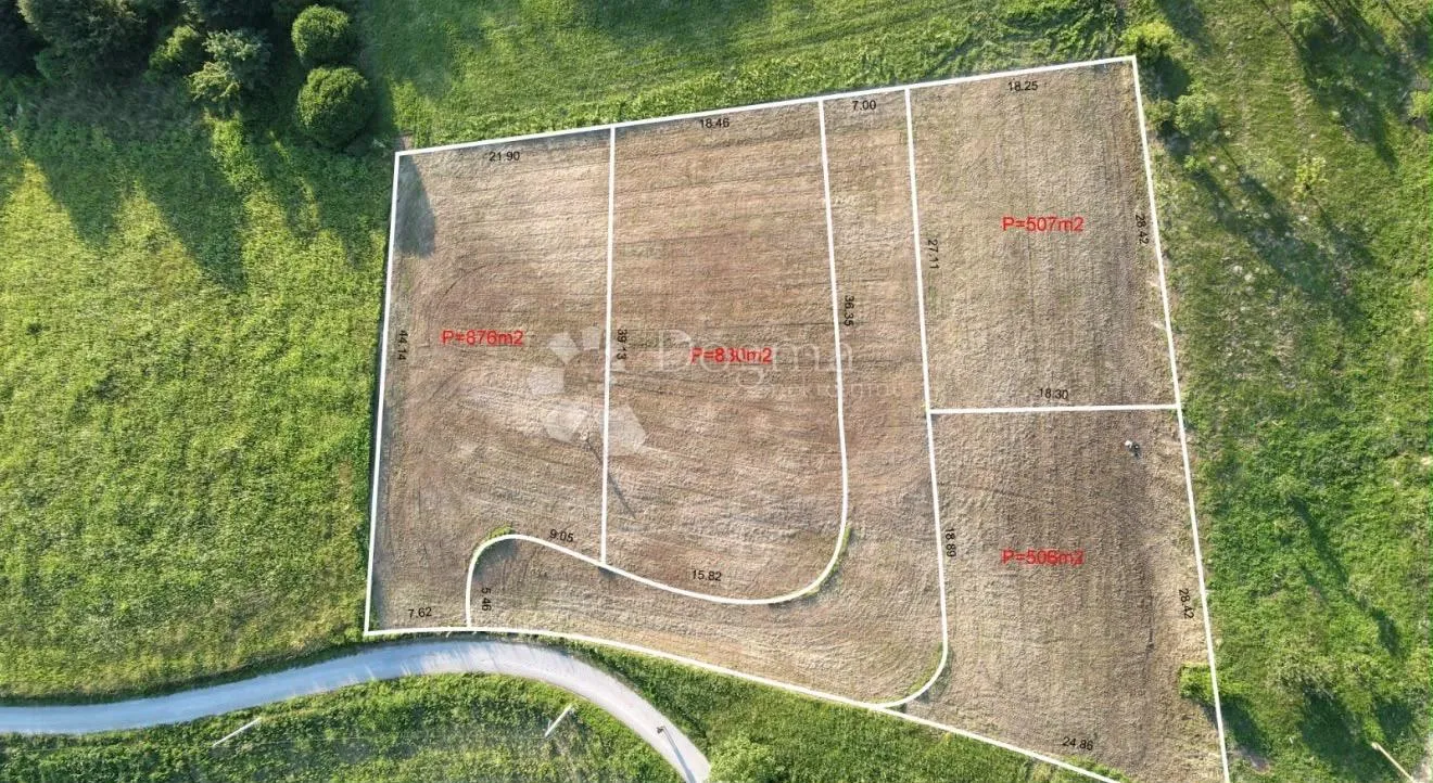 građevinsko zemljište 507 m2 u prirodnom okruženju - slika 3