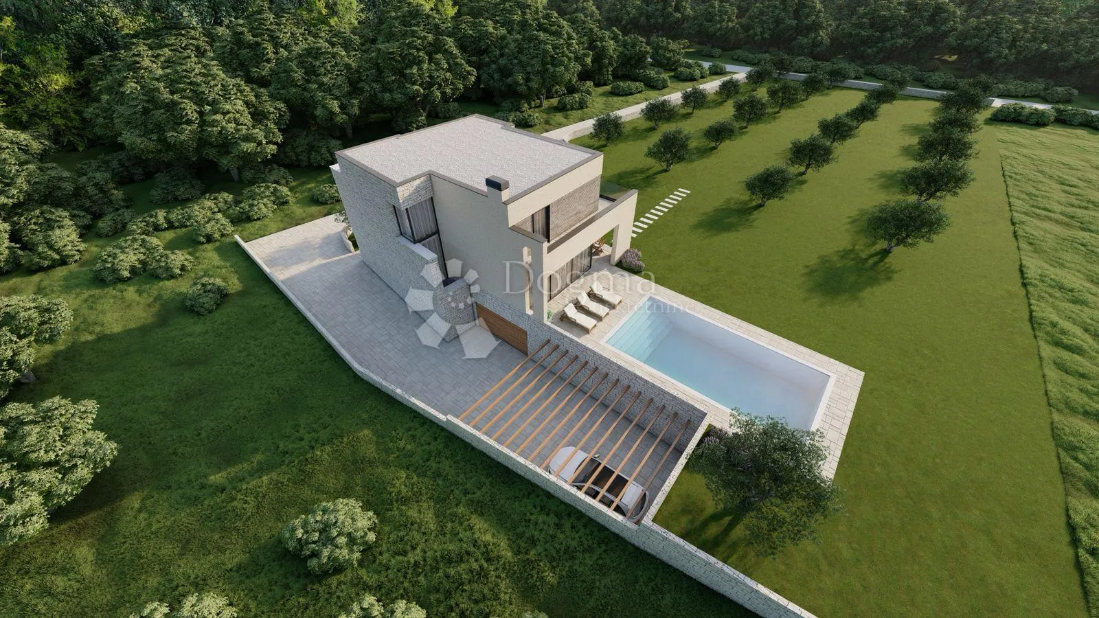 umag, materada, zemljište s dozvolom, 2700m2 - slika 8