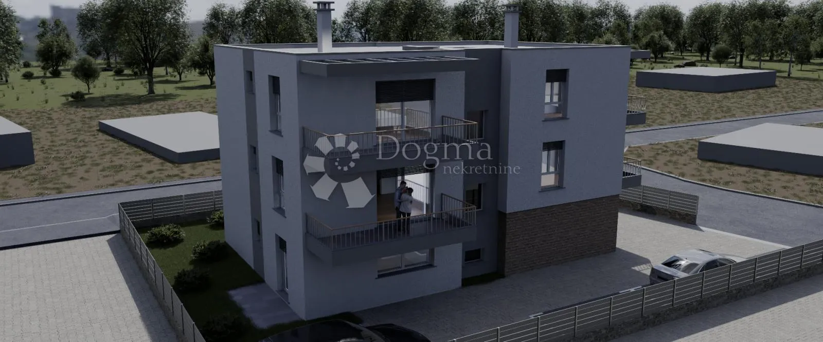 stan (d) 62 m2, 2. kat, garaža - novogradnja pula - slika 2