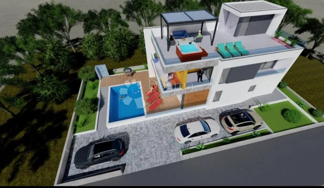 vila na 250m od mora, rtina - slika 12