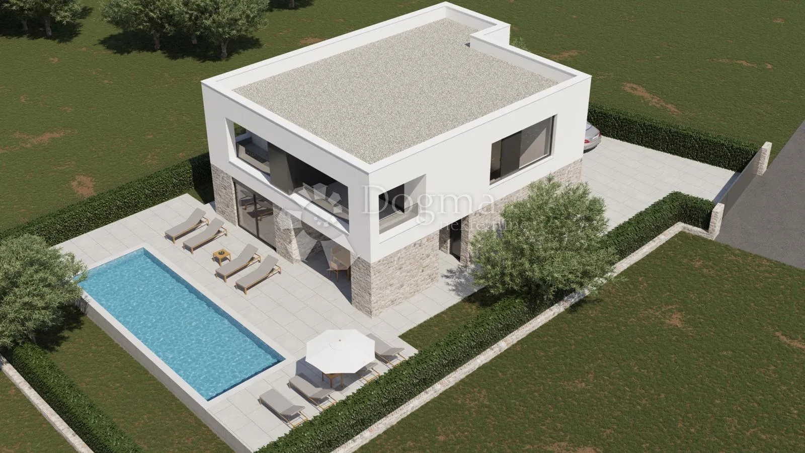 predivna samostojeća vila s bazenom - slika 4