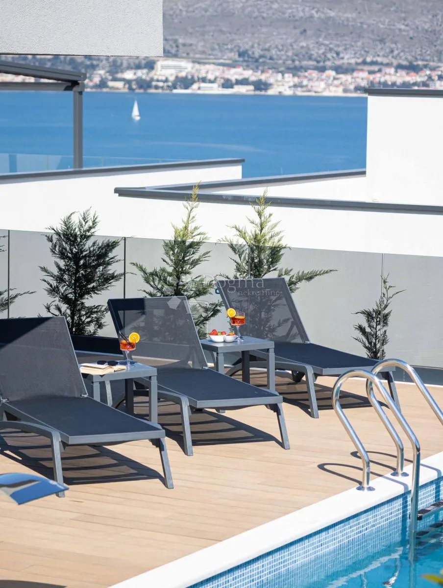 trogir/čiovo - predivna villa s bazenom i pogledom - slika 7