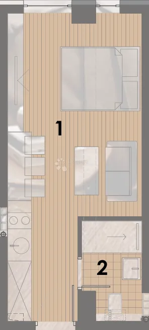 projekt jahorina - zgrada b stan 93 na 5. katu - slika 3