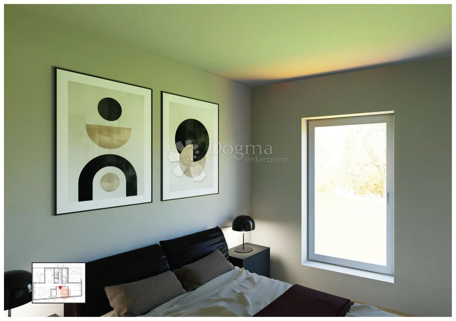 vodice – predivan dvosoban penthouse - slika 8
