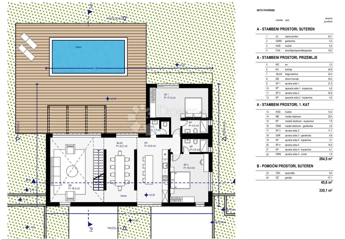 prodaje se zemljište s građevinskom dozvolom – kanfanar, istra - slika 7