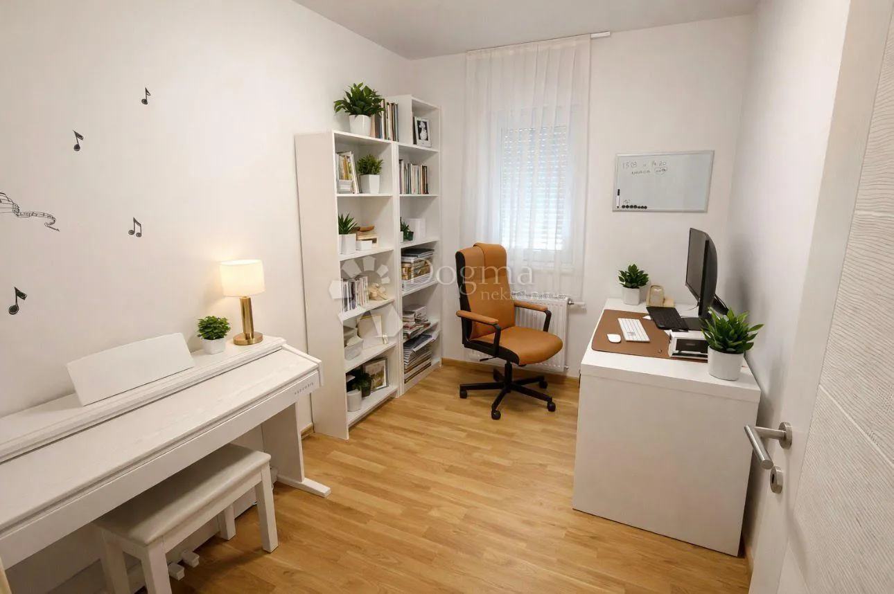 luksuzan stan vrapče, privatni vrt i parking 75,75m2 s namještajem! - slika 5