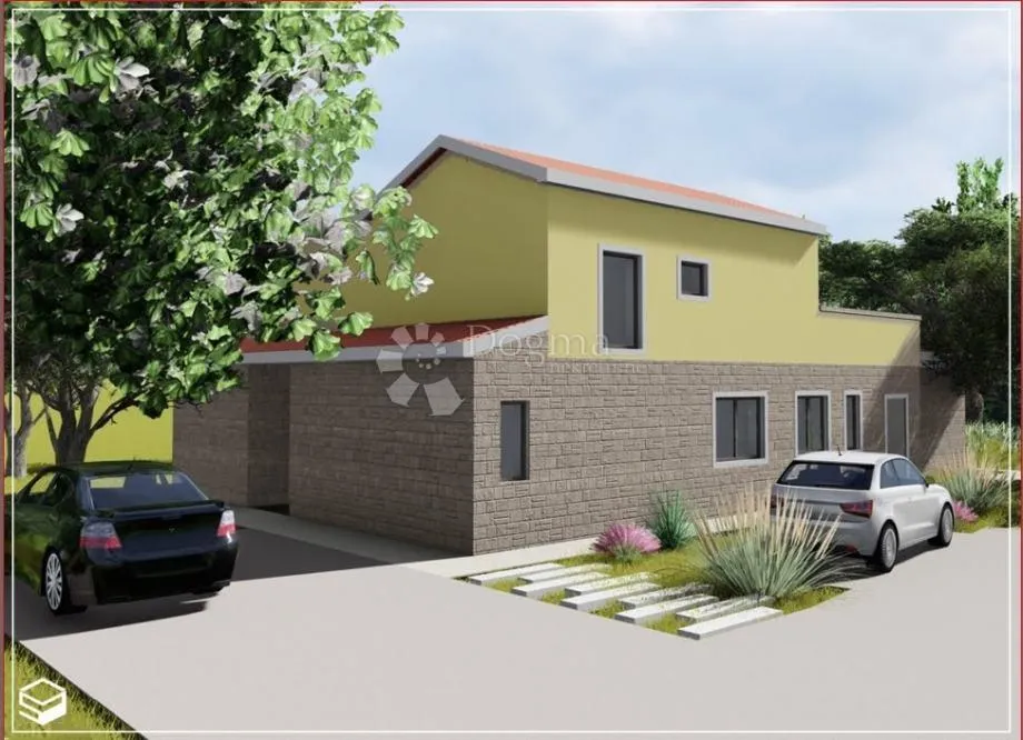 vrsi - projekt vile sa bazenom i građevinskom dozvolom 600 m 2 - slika 9