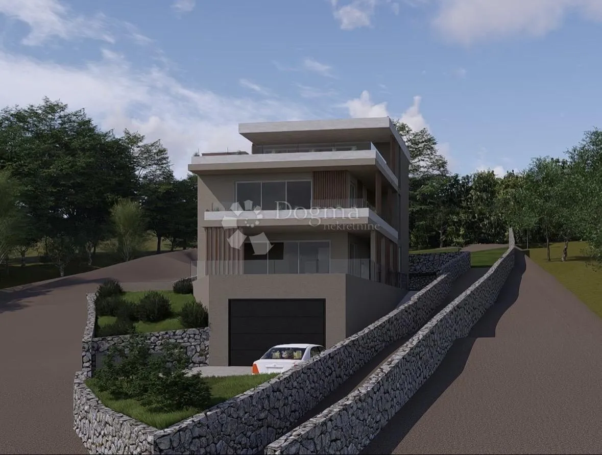 GRAĐEVINSKO ZEMLJIŠTE SA POGLEDOM NA MORE, ŠMRIKA, 640m2 - Šmrika, Kraljevica