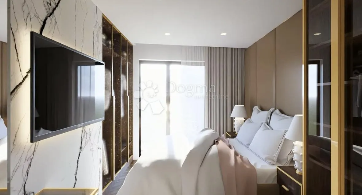 više od luksuza: penthouse s liftom, privatnom krovnom terasom i panoramskim pogledom u prvom redu do mora - slika 9