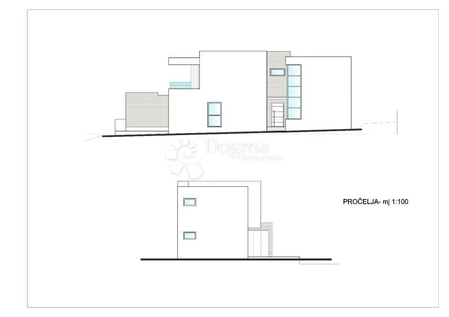 ližnjan – građevinsko zemljište s projektom vile i pogledom na more - slika 10