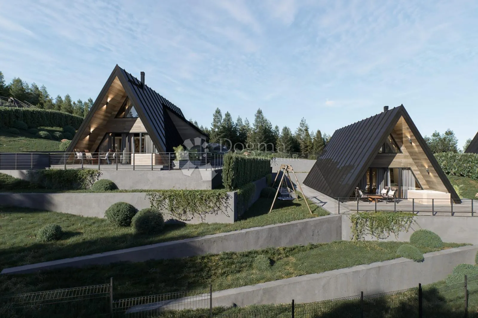 projekt za 4 a-frame crni lug - slika 6
