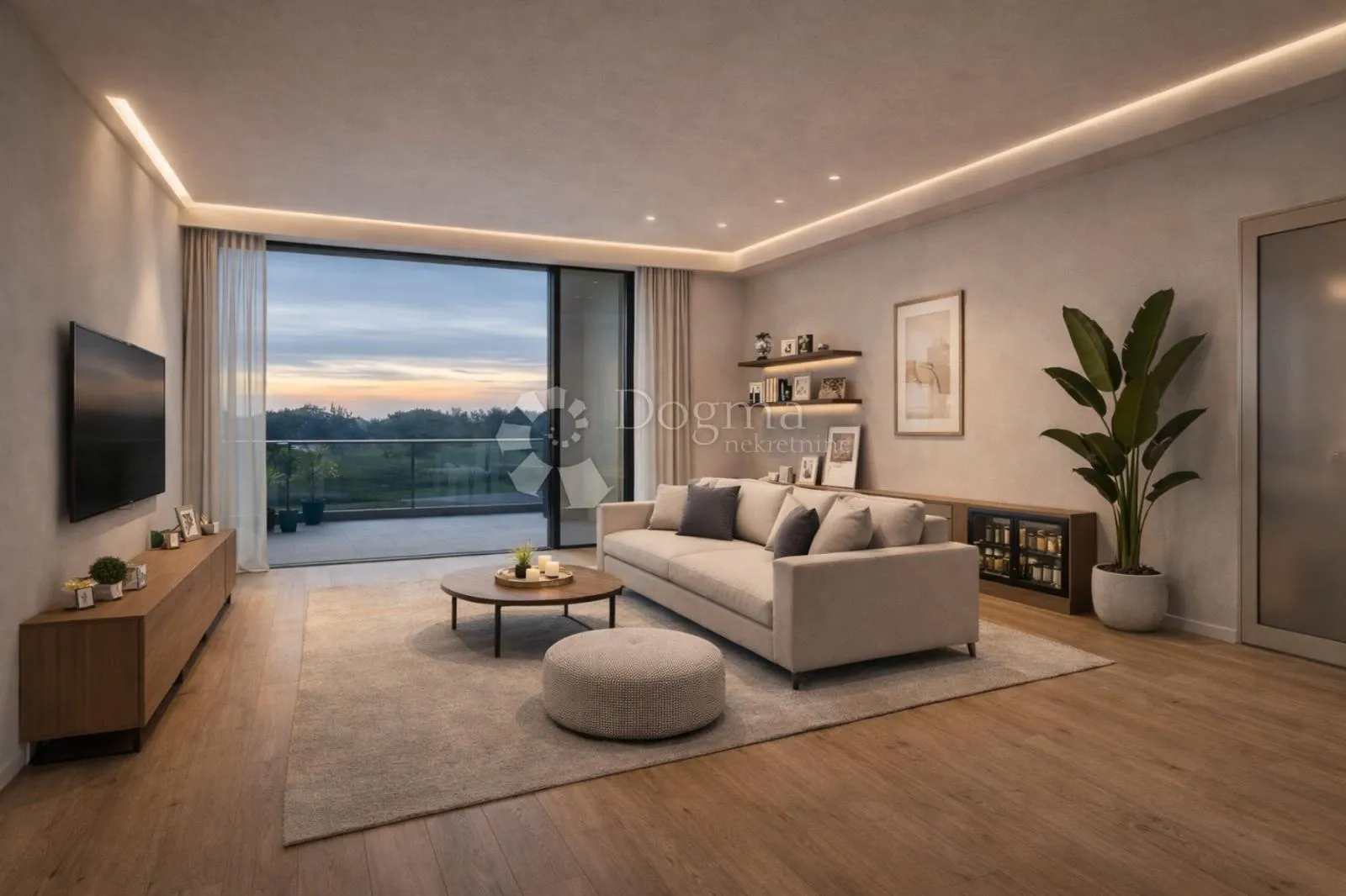novogradnja 93,10 m² (3s+db), loggia + natkrivena terasa, završetak 09/2026 - slika 3
