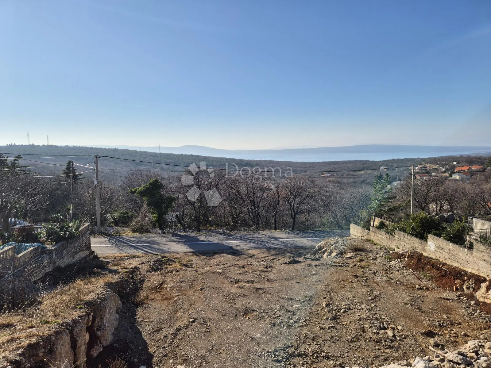 GRAĐEVINSKI TEREN 741m2-DONJI ZAGON - Donji Zagon, Novi Vinodolski