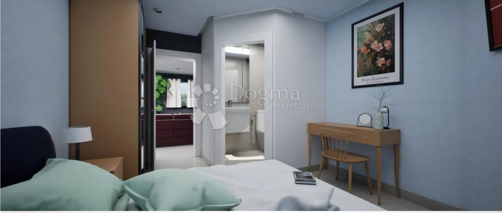 penthouse štinjan – 600 m od mora – pogled na brijune – ključ u ruke - slika 10