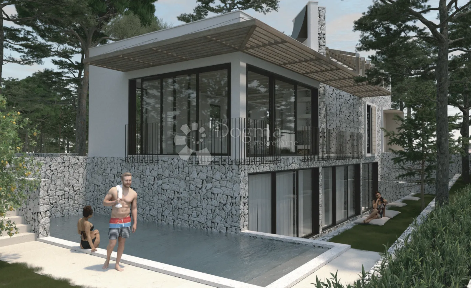 villa 2 red do mora punat - slika 12