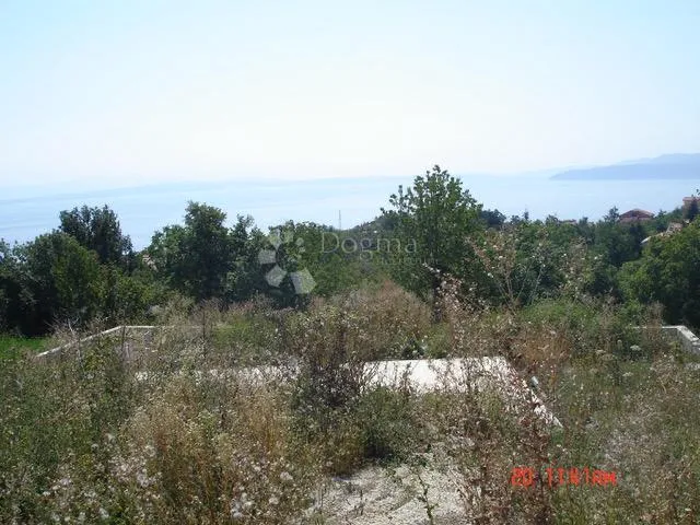 Teren sa predivnim pogledom na more na Veprincu - Veprinac, Opatija