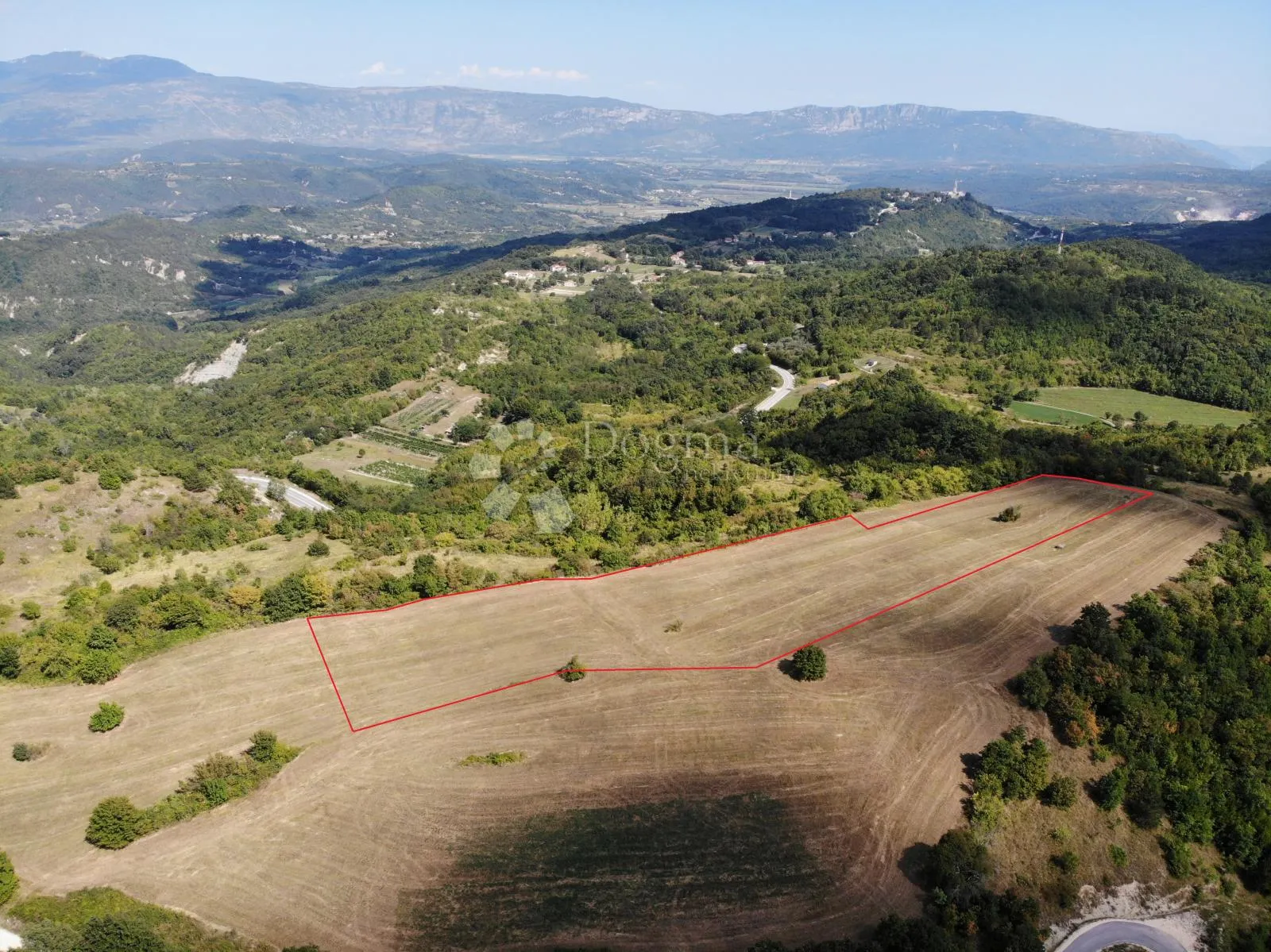 prekrasna poljoprivredna parcela s panoramskim pogledom - slika 1