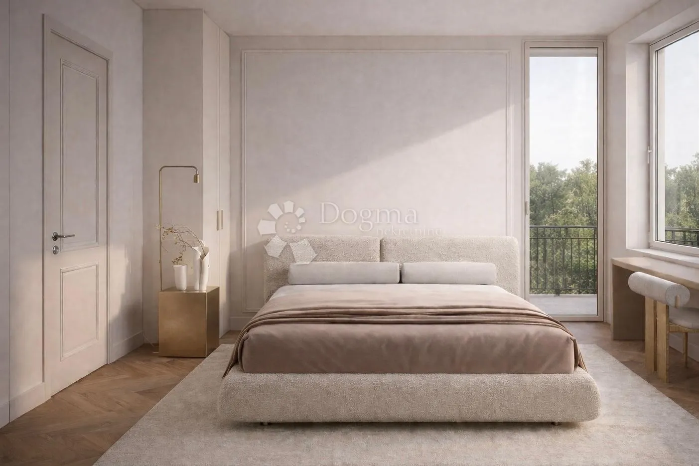 kvatrić: 2,5-sobni stan u vili, 70 m² - slika 2