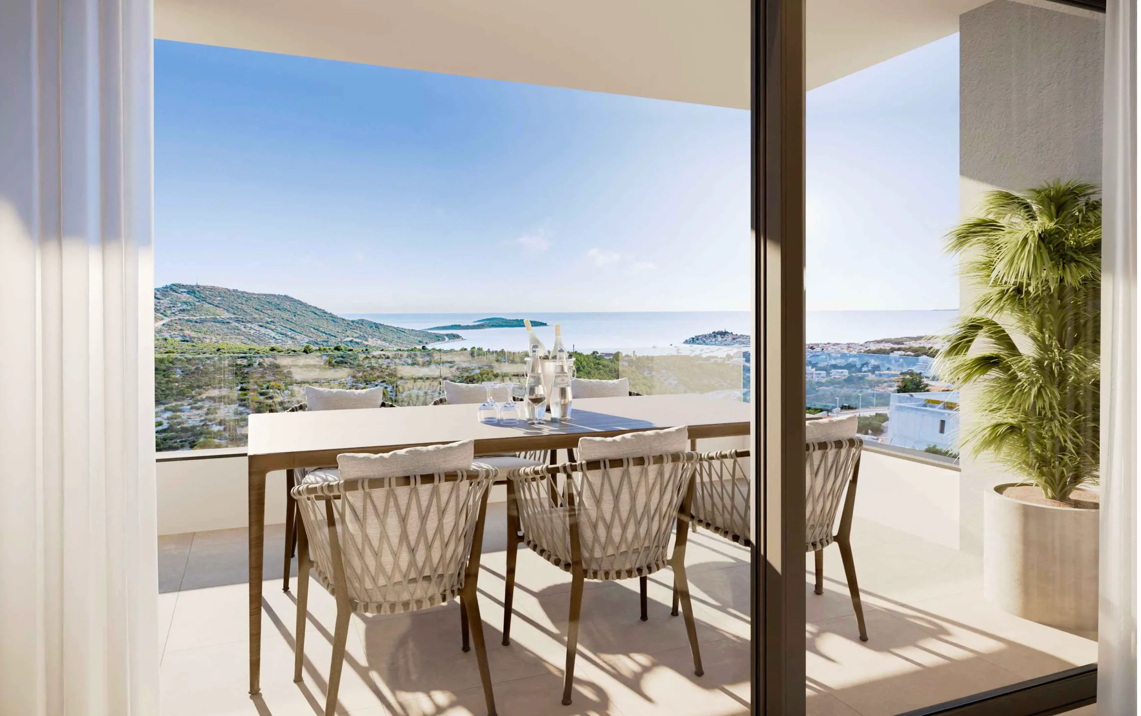 primošten - dvosoban stan sa panoramskim pogledom (s6) - slika 14