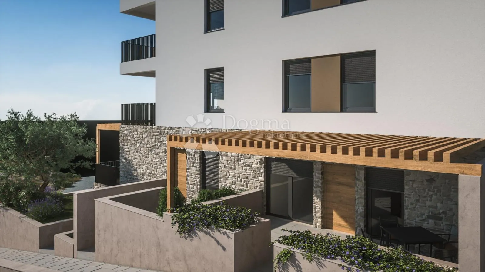 žaborić - novogradnja jednosoban apartman 130 m do plaže sa pogledom na more ap2 - slika 8