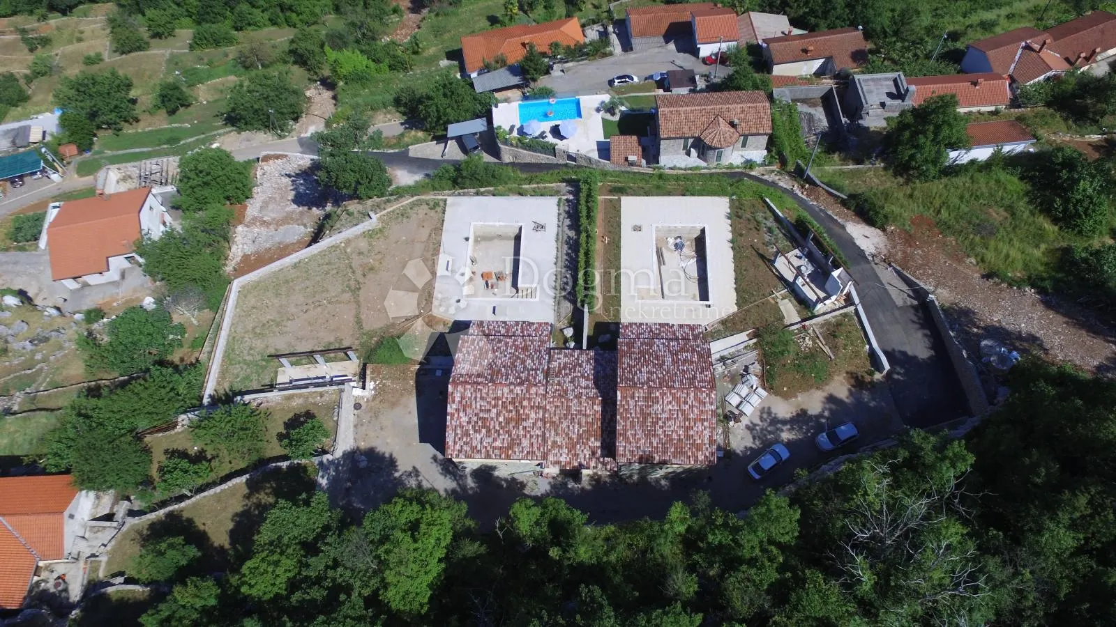 opatija, poljane- kuća sa dva dvoetažna stana dva bazena i panoramski pogled! - slika 7