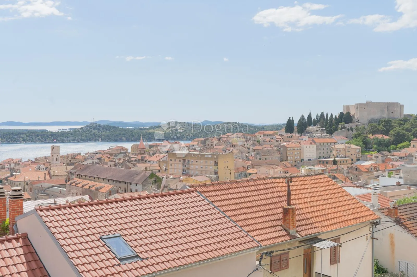 šibenik stari grad | najljepši pogled u gradu | dvije spavaće sobe i velika terasa - slika 2