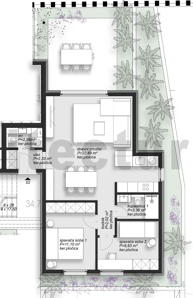 stambena jedinica 2 – supetar, brač – novogradnja - slika 2